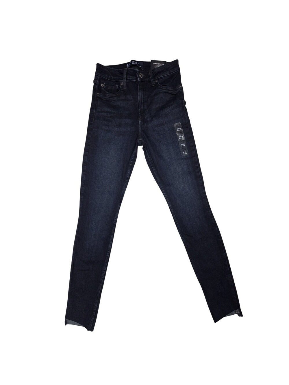 Gap High Rise Universal Legging Dark Wash Super Stretch Jeans Size 0 / 25R NWT